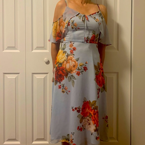 Cynthia Steffe Designer Cocktail Dress - Gorgeous chiffon -Sz 0 - Picture 1 of 8